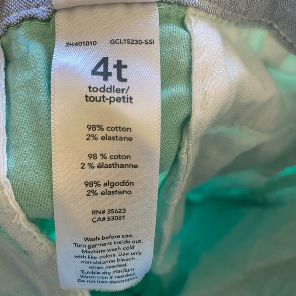 Carter's Toddlers Jean's Size 4T (PRE-LOVED) - 8413 - Picture 7 of 7